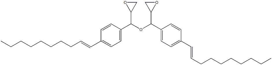 4-(1-Decenyl)phenylglycidyl ether 结构式