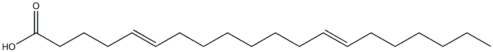 5,13-Icosadienoic acid,,结构式