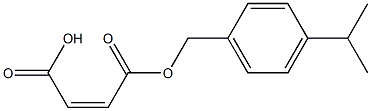 Maleic acid hydrogen 1-(p-isopropylbenzyl) ester|