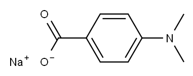 p-(Dimethylamino)benzoic acid sodium salt Struktur