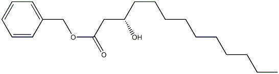 [S,(+)]-3-Hydroxytridecanoic acid benzyl ester
