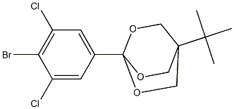 1-[4-tert-Butyl-2,6,7-trioxabicyclo[2.2.2]octan-1-yl]-4-bromo-3,5-dichloro-benzene