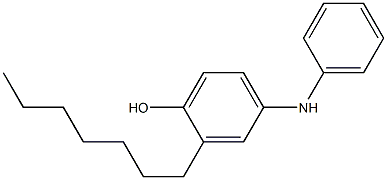 3-Heptyl[iminobisbenzen]-4-ol 结构式