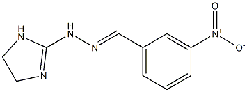 1-(2-Imidazolin-2-yl)-2-[(3-nitrophenyl)methylene]hydrazine|
