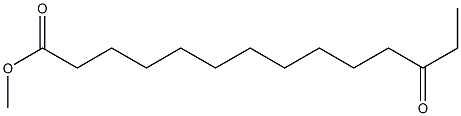 12-Ketomyristic acid methyl ester Structure