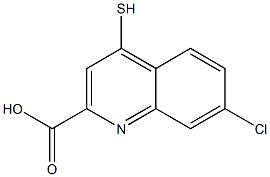 4-Mercapto-7-chloroquinoline-2-carboxylic acid