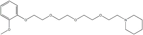 1-[2-[2-[2-[2-(o-Methoxyphenoxy)ethoxy]ethoxy]ethoxy]ethyl]piperidine