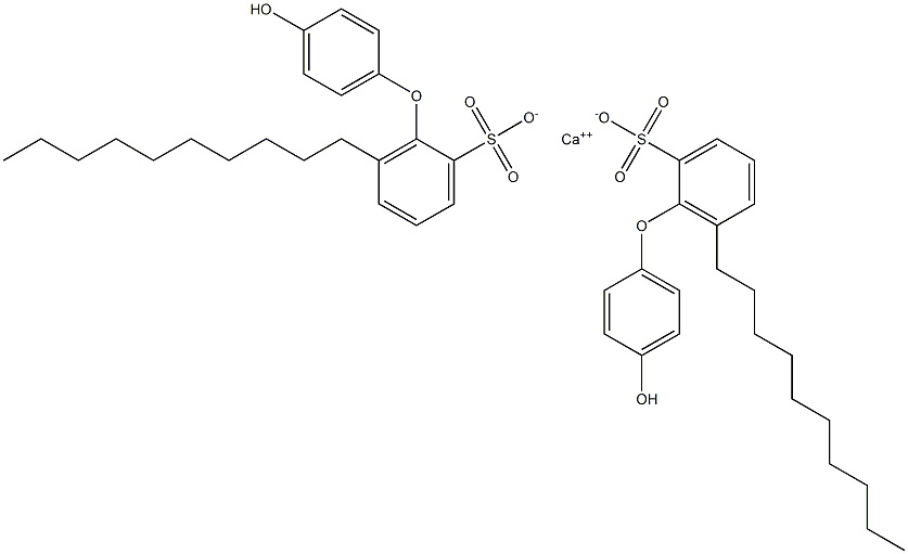 Bis(4'-hydroxy-6-decyl[oxybisbenzene]-2-sulfonic acid)calcium salt