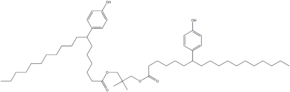 Bis[7-(4-hydroxyphenyl)stearic acid]2,2-dimethylpropane-1,3-diyl ester