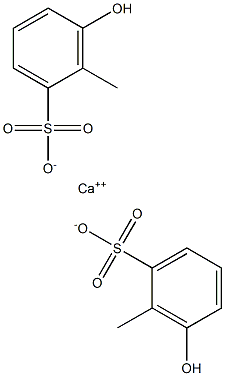 Bis(3-hydroxy-2-methylbenzenesulfonic acid)calcium salt