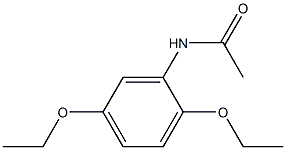 2',5'-Diethoxyacetanilide Struktur