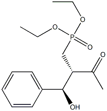 [(2S,3R)-2-Acetyl-3-hydroxy-3-phenylpropyl]phosphonic acid diethyl ester