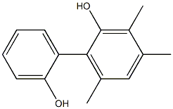 3,4,6-Trimethyl-1,1'-biphenyl-2,2'-diol Structure