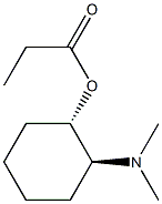 (1S,2S)-2-(Dimethylamino)cyclohexanol propionate Structure