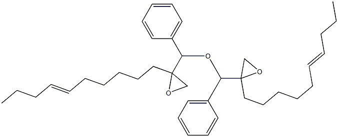 2-(6-Decenyl)phenylglycidyl ether Struktur