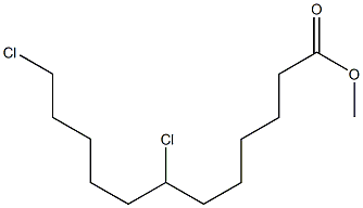 7,12-Dichlorododecanoic acid methyl ester