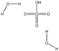 過塩素酸二水和物 化学構造式