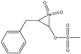 Methanesulfonic acid 3-phenylselenonylpropyl ester
