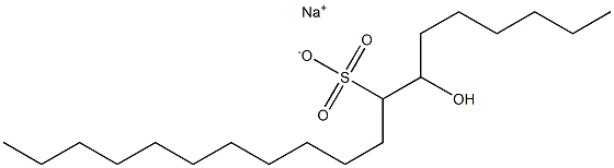 7-Hydroxynonadecane-8-sulfonic acid sodium salt