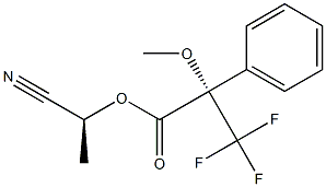 (S)-3,3,3-Trifluoro-2-methoxy-2-phenylpropanoic acid (S)-1-cyanoethyl ester