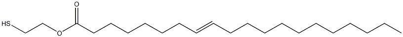 8-Icosenoic acid 2-mercaptoethyl ester Struktur