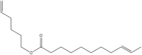 9-Undecenoic acid 5-hexenyl ester Structure