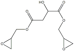 2-Hydroxybutanedioic acid diglycidyl ester