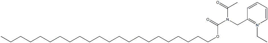 2-[N-Acetyl-N-(docosyloxycarbonyl)aminomethyl]-1-ethylpyridinium