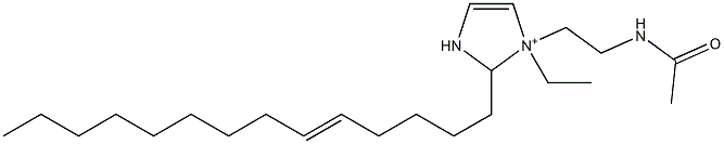 1-[2-(Acetylamino)ethyl]-1-ethyl-2-(5-tetradecenyl)-4-imidazoline-1-ium