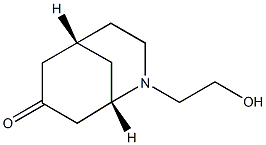 (1S,5R)-2-(2-Hydroxyethyl)-2-azabicyclo[3.3.1]nonan-7-one|