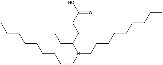 4-(Dinonylamino)hexanoic acid
