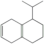 1,2,3,4,5,8-Hexahydro-1-isopropylnaphthalene Structure