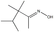 1,2,2,3,3-Pentamethyl-1-propanone oxime Structure