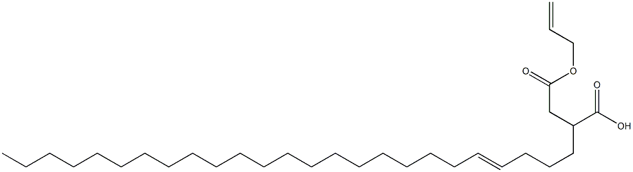 2-(4-Pentacosenyl)succinic acid 1-hydrogen 4-allyl ester Structure