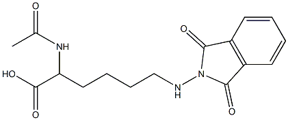2-(Acetylamino)-6-[(1,3-dioxo-2H-isoindol-2-yl)amino]hexanoic acid
