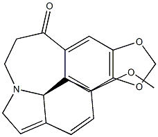 (11bS)-12,13-Dihydro-13-methoxy-2H,4H-[1,3]dioxolo[4,5-h]indolo[7a,1-a][2]benzazepin-6(5H)-one Structure