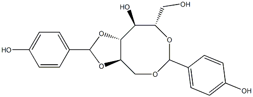 1-O,5-O:2-O,3-O-Bis(4-hydroxybenzylidene)-L-glucitol