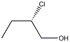 [S,(-)]-2-クロロ-1-ブタノール 化学構造式