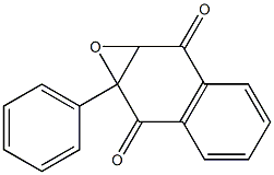 1a,7a-Dihydro-1a-phenylnaphtho[2,3-b]oxirene-2,7-dione Struktur