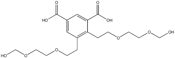 4,5-Bis(7-hydroxy-3,6-dioxaheptan-1-yl)isophthalic acid