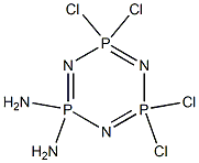 2,2-Diamino-4,4,6,6-tetrachloro-2H,2H,4H,4H,6H,6H-1,3,5,2,4,6-triazatriphosphorine Structure