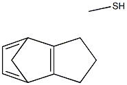 4,7-メタノヒドリンダン1-メタンチオール 化学構造式