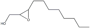 3-Octyloxirane-2-methanol Struktur