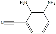 2,3-二氨基苯腈, , 结构式