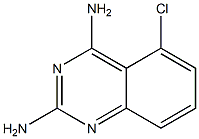 5-クロロキナゾリン-2,4-ジアミン 化学構造式