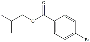 p-Bromobenzoic acid isobutyl ester Struktur