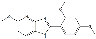 5-Methoxy-2-(2-methoxy-4-methylthiophenyl)-1H-imidazo[4,5-b]pyridine