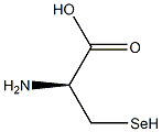 (S)-3-セレニル-2-アミノプロパン酸 化学構造式