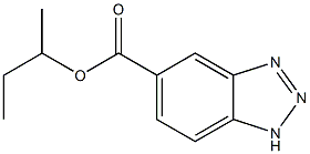 1H-Benzotriazole-5-carboxylic acid (1-methylpropyl) ester