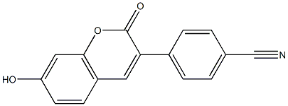3-(p-Cyanophenyl)-7-hydroxycoumarin